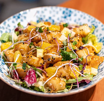Crispy Fish Salad