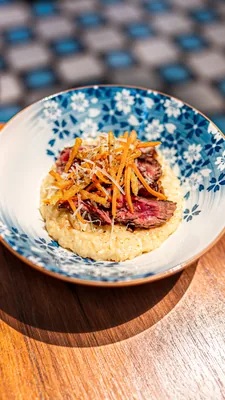 Beef Carbonara Risotto