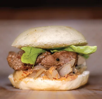 SLIDER · Soy Sesame Beef