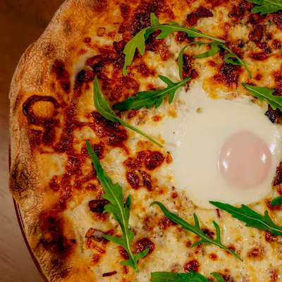 PIZZA · Carbonara